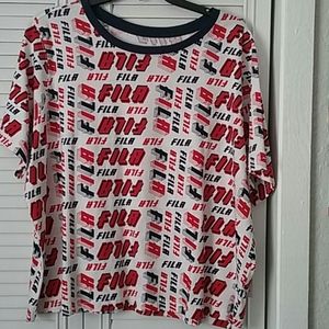 NWT- Fila Shirt- sz 1X women's